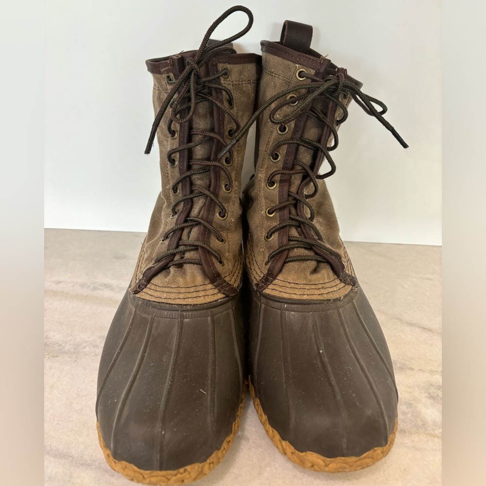 Men's Waxed-Canvas Maine Hunting Shoes, 10"